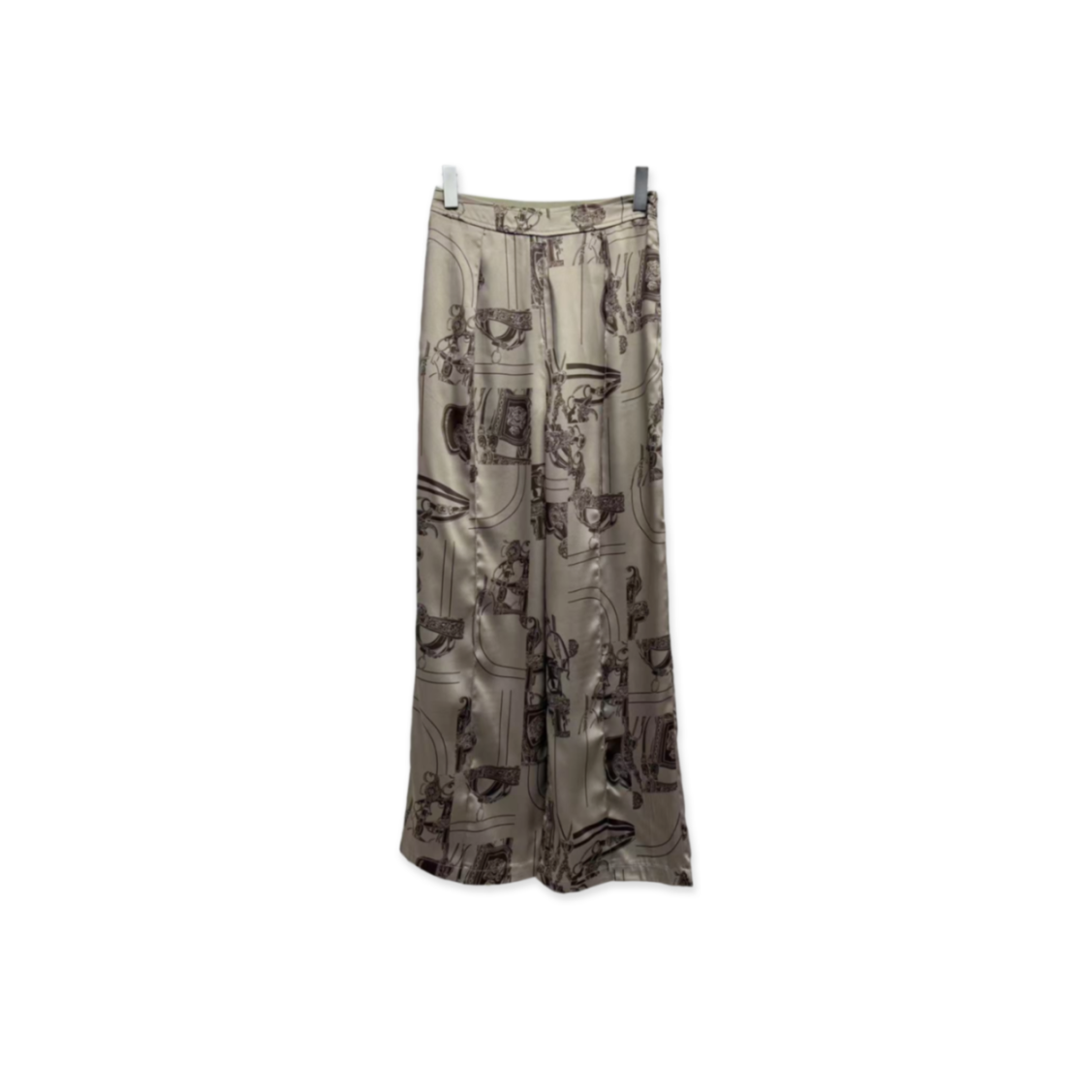HERMES FERRONNERIE REMIX PRINTED TROUSERS